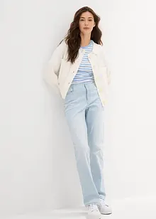 Jeans straight, vita media, bonprix