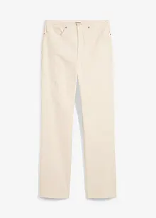 Jeans straight, vita media, bonprix