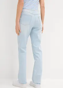 Jeans straight, vita media, bonprix