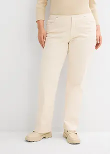 Jeans straight, vita media, bonprix