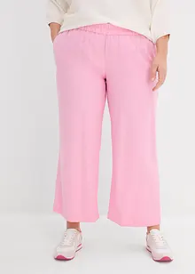 Pantaloni culotte in misto viscosa morbido, bonprix