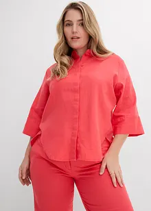 Camicia in misto lino fresco, bonprix