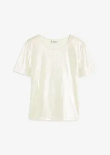 Maglia in materiale lucido, bonprix