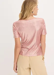 Maglia in materiale lucido, bonprix