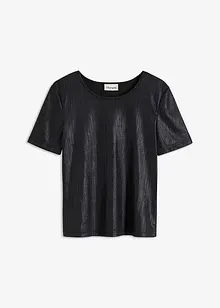 Maglia in materiale lucido, bonprix