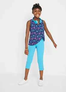 Top in misto cotone biologico elasticizzato (pacco da 2), bonprix