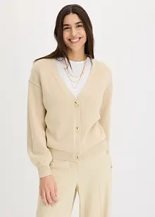 Cardigan in filato grosso, bonprix