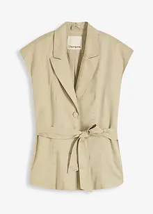 Blazer senza maniche in lyocell, bonprix