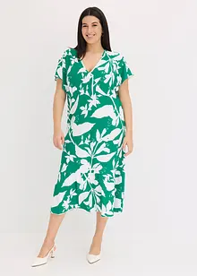 Abito midi con maniche ad aletta, bonprix