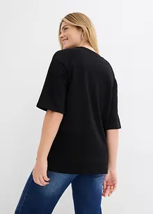 Felpa con spacchi laterali, bonprix