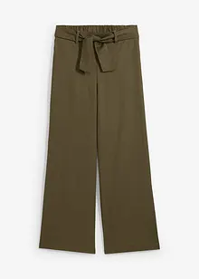 Pantaloni culotte in misto lino leggero, bonprix