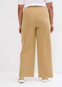 Pantaloni in jersey interlock, bonprix