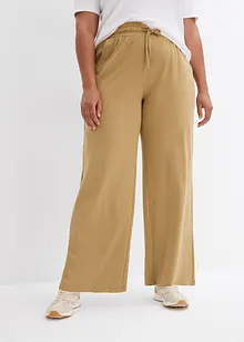 Pantaloni in jersey interlock, bonprix