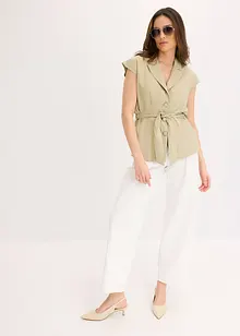 Blazer senza maniche in lyocell, bonprix