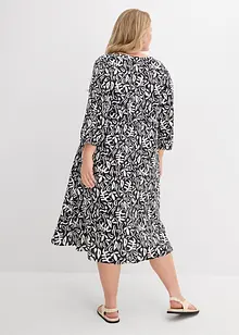 Abito midi in viscosa fluente, bonprix