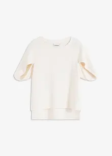 Maglia oversize in misto viscosa fluente, bonprix