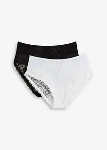 Slip alto (pacco da 2), bonprix