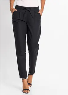 Pantaloni in misto lino, bonprix