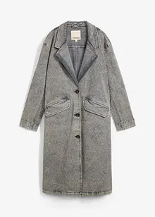 Trench lungo in twill, bonprix