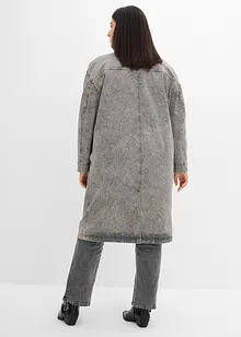 Trench lungo in twill, bonprix