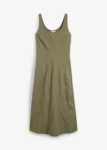 Abito midi con cuciture verticali, bonprix
