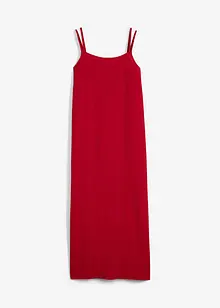 Abito in crêpe stretch con spalline regolabili, bonprix