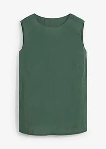 Top in misto viscosa crinkle, bonprix