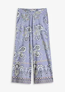 Pantaloni in jersey con fantasia paisley, bonprix