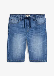 Bermuda leggeri in jeans felpato, regular fit, bonprix