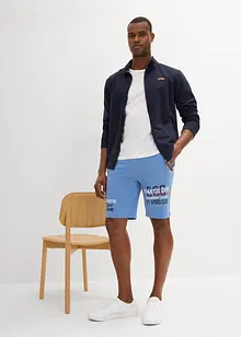 Bermuda in morbida felpa misto cotone, bonprix