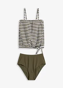 Tankini oversize (set 2 pezzi), bonprix