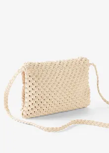 Borsa a tracolla in macramè, bonprix
