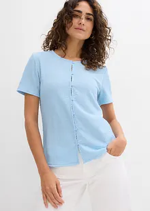 Maglia operata con bottoni, bonprix