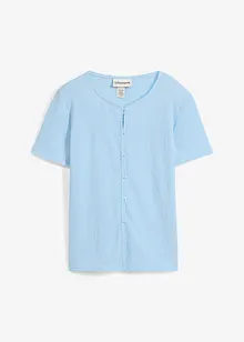 Maglia operata con bottoni, bonprix
