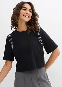 Maglia oversize in puro cotone biologico, bonprix