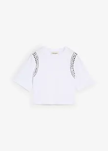 Maglia oversize in puro cotone biologico, bonprix