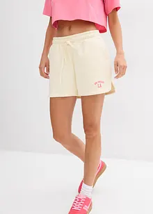 Shorts in felpa di puro cotone biologico, bonprix