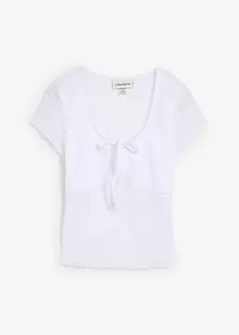 T-shirt in pizzo, bonprix
