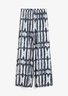 Pantaloni in maglina fantasia, bonprix
