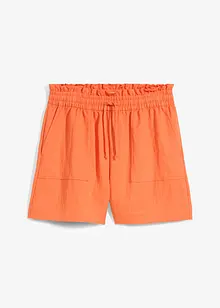 Shorts paper bag in misto lyocell fluente, bonprix