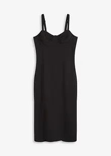 Abito midi in fine satin, bonprix