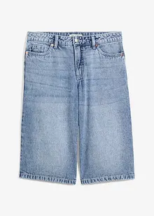 Bermuda in jeans, vita media, bonprix