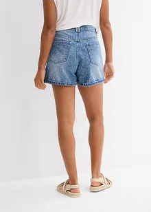 Shorts di jeans, vita alta, bonprix