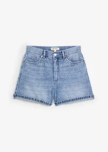 Shorts di jeans, vita alta, bonprix