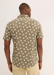 Camicia a maniche corte in puro cotone biologico, bonprix