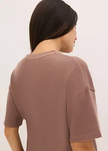 Tuta da casa in jersey alveolare con pantaloncini, bonprix