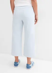 Pantaloni in twill con cinta comoda, bonprix