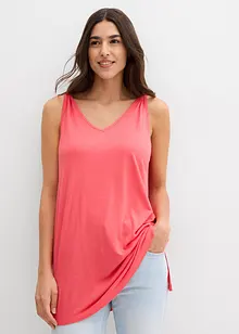 Top lungo in misto lino e viscosa, bonprix