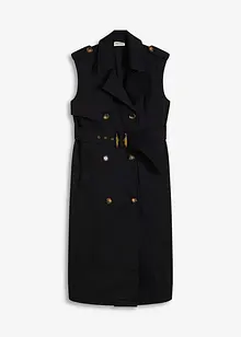 Abito stile trench con cintura, bonprix