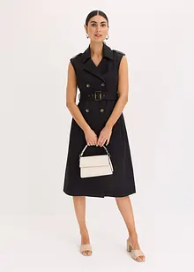 Abito stile trench con cintura, bonprix